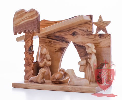 Nativity Set, Plain, Size 5.5" Height