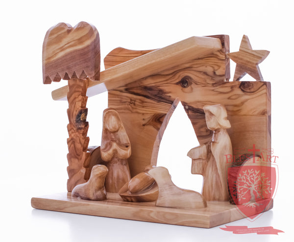 Nativity Set, Plain, Size 5.5" Height