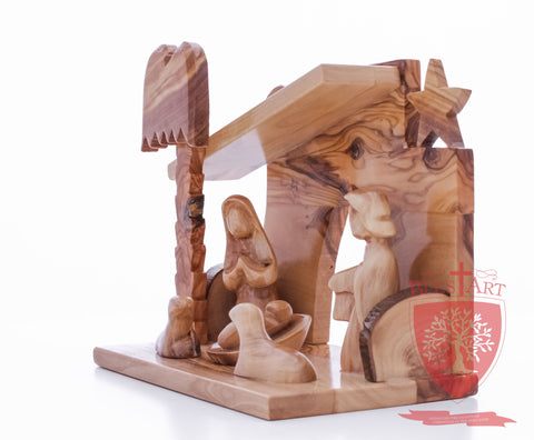 Nativity Set, Plain, Size 5.5" Height