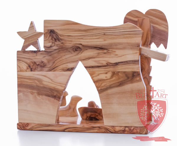 Nativity Set, Plain, Size 5.5" Height