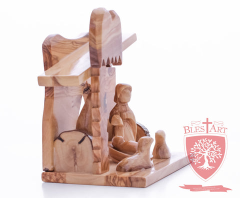 Nativity Set, Plain, Size 5.5" Height