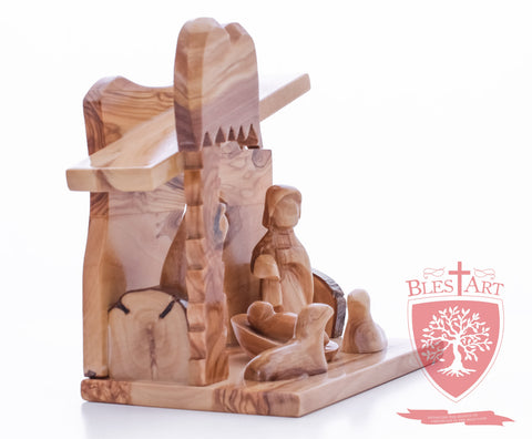 Nativity Set, Plain, Size 5.5" Height