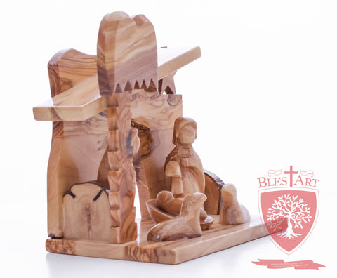 Nativity Set, Plain, Size 5.5" Height