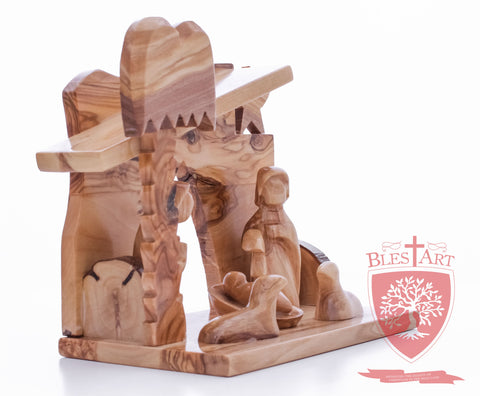 Nativity Set, Plain, Size 5.5" Height