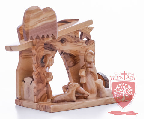 Nativity Set, Plain, Size 5.5" Height