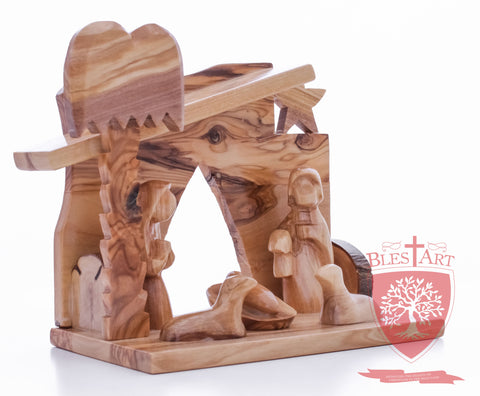 Nativity Set, Plain, Size 5.5" Height