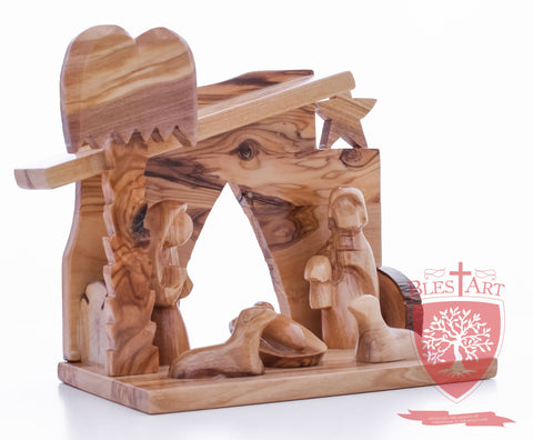 Nativity Set, Plain, Size 5.5" Height