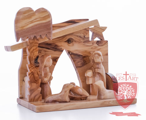 Nativity Set, Plain, Size 5.5" Height