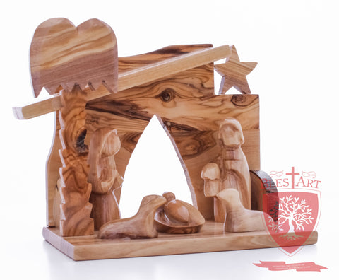 Nativity Set, Plain, Size 5.5" Height