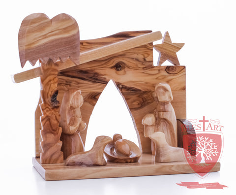 Nativity Set, Plain, Size 5.5" Height