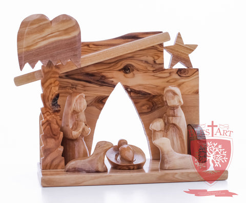 Nativity Set, Plain, Size 5.5" Height