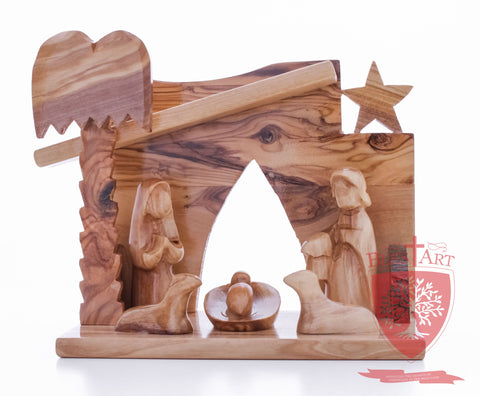 Nativity Set, Plain, Size 5.5" Height