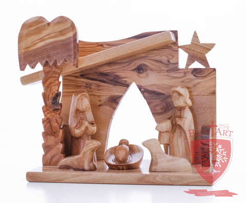 Nativity Set, Plain, Size 5.5" Height