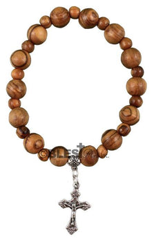 Bracelet, with Crucifix 2.8"/7 cm - Blest Art, Inc. 
