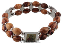 Bracelet, Elastic, Different material, different colors, 2.4"/6 cm - Blest Art, Inc. 