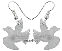 Earrings, Mother of Pearl Seashells - Blest Art, Inc. 