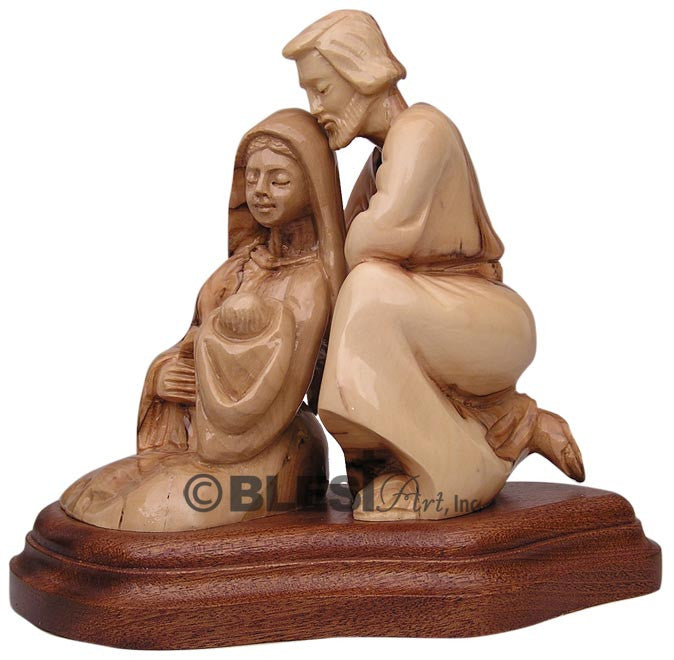 Holy Family Kneeling, Size 4.7"/12 cm - Blest Art, Inc. 
