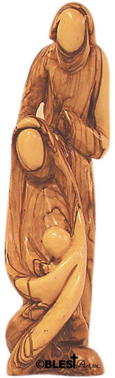 Holy Family Standing, Plain, Size: 7.9"/20 cm Height - Blest Art, Inc. 
