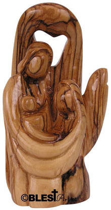 Holy Family, Plain, In the Hand of God Style. Size: 6.3" Height