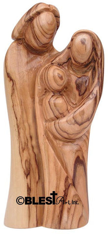 Holy Family, Plain, Standing, Size 3.9"/10 cm Height