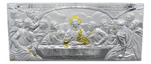 Icon of the Last Supper, Silver plated, Available in different sizes.
