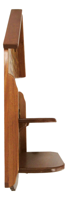 Home Altar with the lord`s prayer and Holy items. Size: 20.5" x 10" x 23"