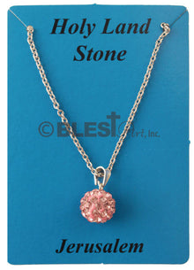 Pendant, Jeweled Ball, available in different colors, size: 1.0"/2.5 cm