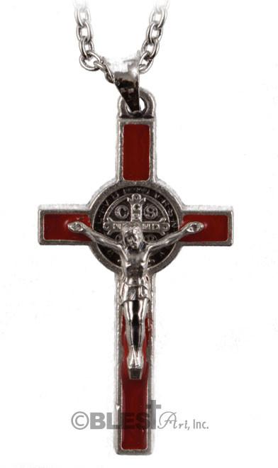 Pendant, Latin Crucifix, available in different colors, Size: 1.6"/4 cm