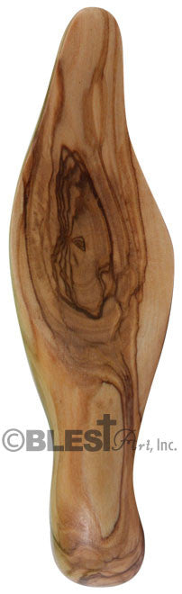 Pocket Madonna, Plain, 4.3"/11 cm - Blest Art, Inc. 