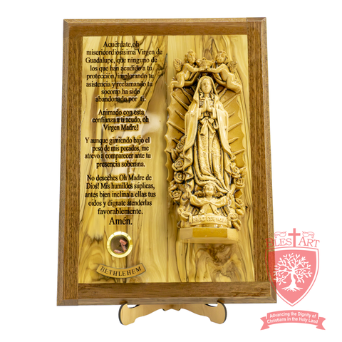 Prayer Plaque - Olivewood