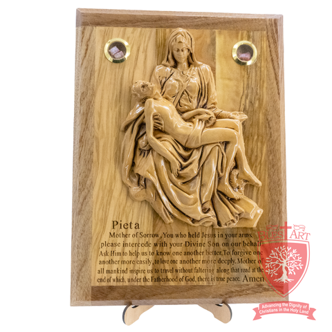 Prayer Plaque - Olivewood