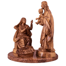 The Holy Family, Childhood Scene, Size: 10" x 9.5" x 11"