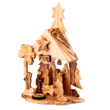 Nativity set, with music box and incense from the Tomb of Jesus