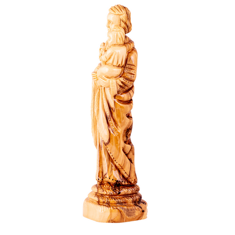 St Joseph and baby Jesus, Size: 9.8"/25 cm Height - Blest Art, Inc. 