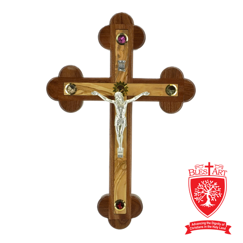 Roman Cross With Holy Items