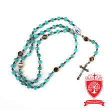 Colorful Rosary, With Icon