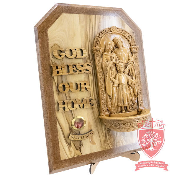 Prayer Plaque - Olivewood