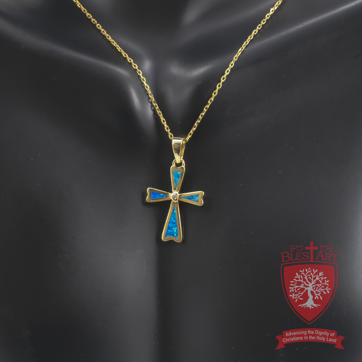 Elegant Gold Plated Pendant Necklace