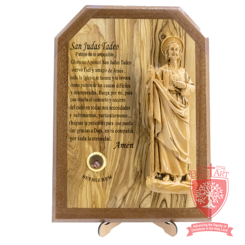 Prayer Plaque - Olivewood